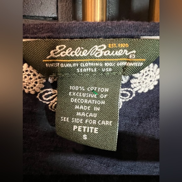 Eddie Bauer cotton sleeveless tank top Size SP - Picture 6 of 6